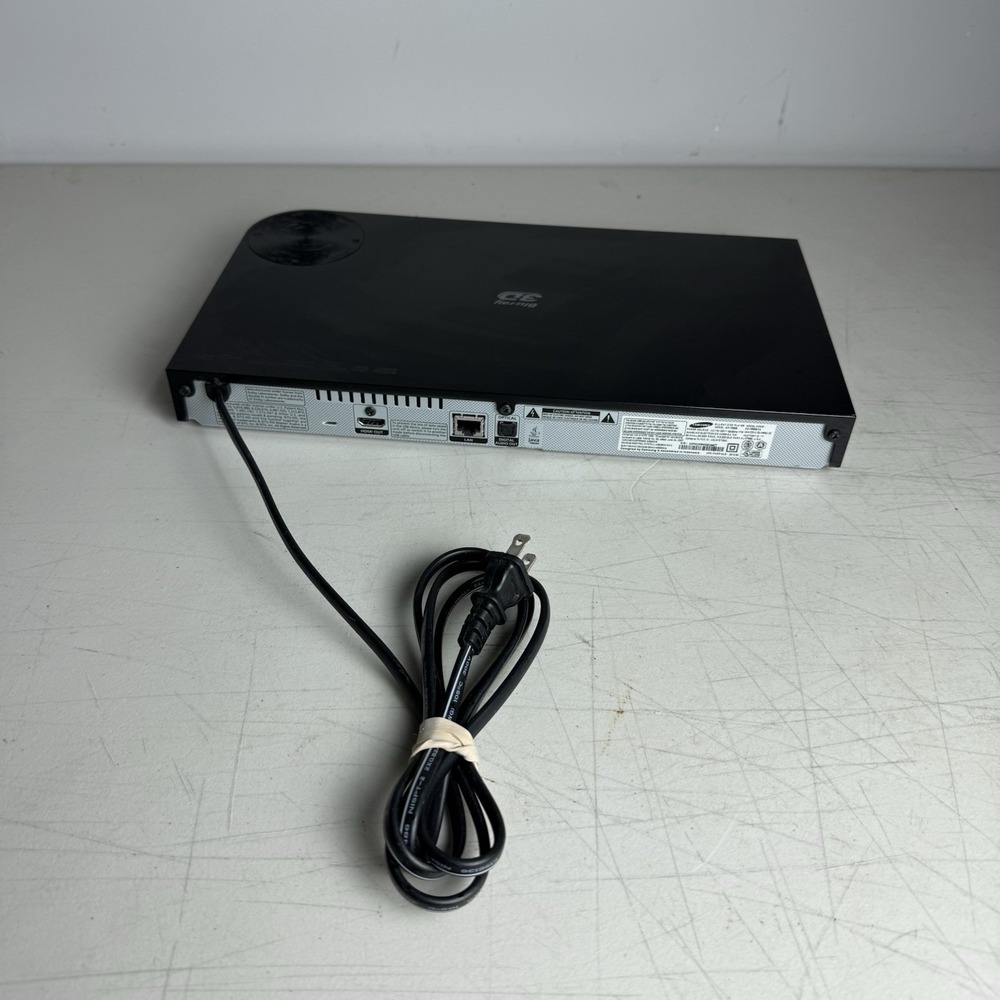 Samsung BD-F5900 3D Wi-Fi Blu-ray DVD Disc Player Tested Works No Remote - Picture 6 of 10